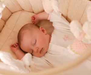 Sleeping newborn